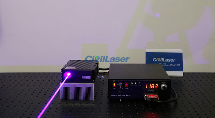 460nm laser